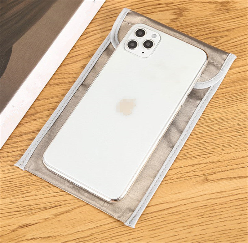 Anti-Radiation Signal Shielding Mobile Phone Bag 6.5-Inch Square Rfid Car Shielding Key Anti-Location And Degaussing