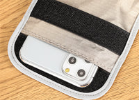 Anti-Radiation Signal Shielding Mobile Phone Bag 6.5-Inch Square Rfid Car Shielding Key Anti-Location And Degaussing