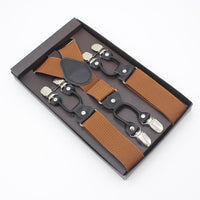 Tailored Trousers With Suspenders And Suspenders