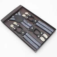 Tailored Trousers With Suspenders And Suspenders