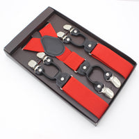 Tailored Trousers With Suspenders And Suspenders