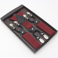 Tailored Trousers With Suspenders And Suspenders
