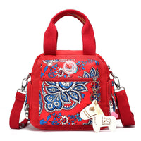 Canvas One-shoulder Messenger Women's Bag Casual Multifunctional Backpack