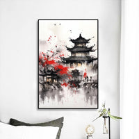 Black Frame Mural