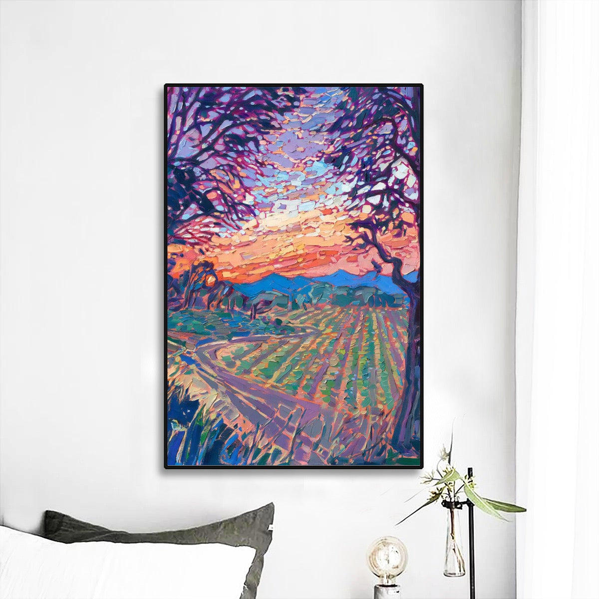Black Frame Mural