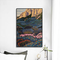 Black Frame Mural
