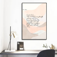 Black Frame Mural