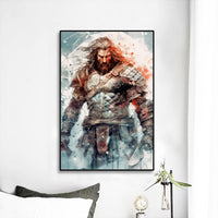 Black Frame Mural