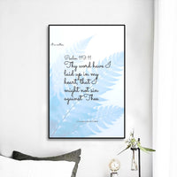 Black Frame Mural
