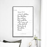 Black Frame Mural