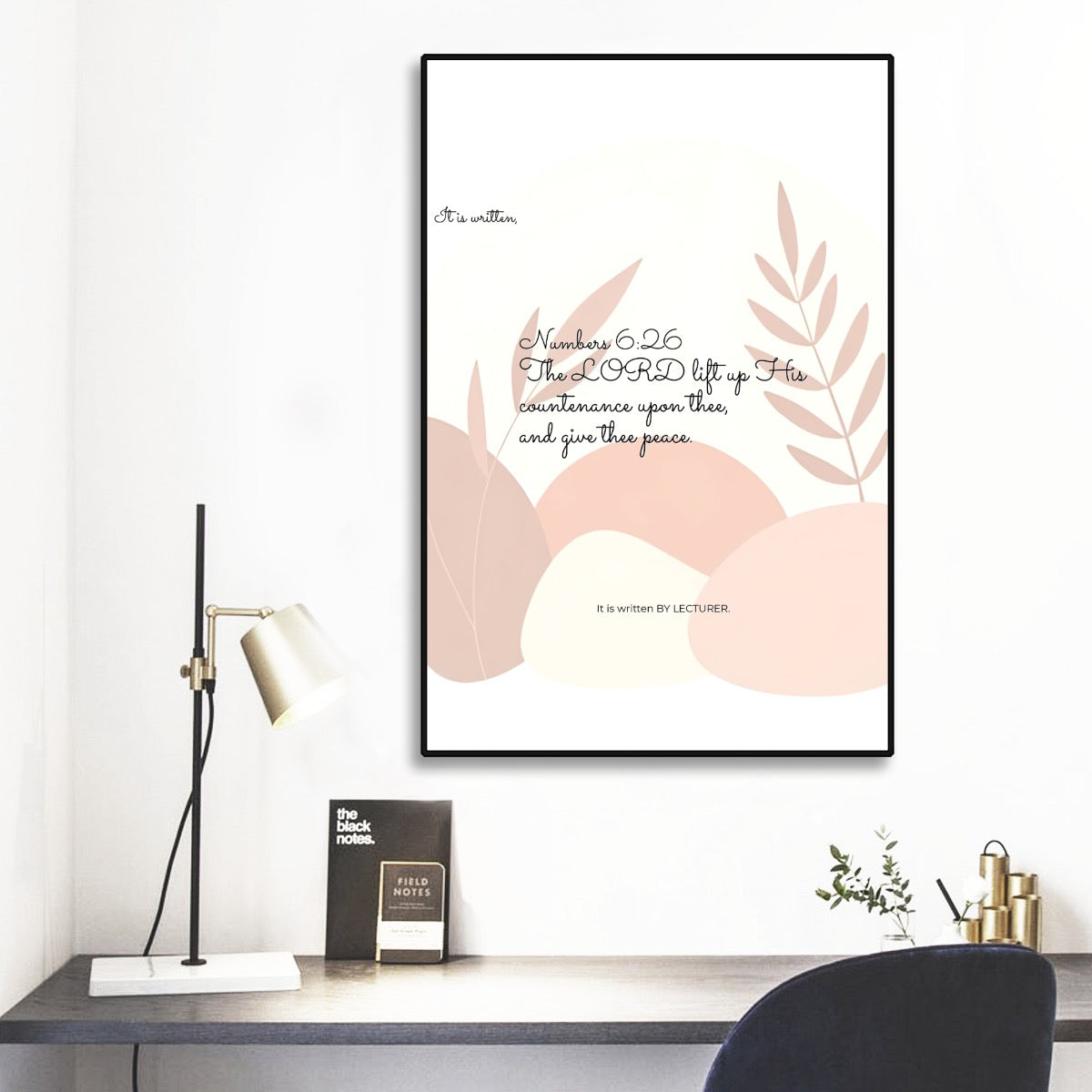 Black Frame Mural