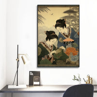 Black Frame Mural
