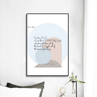 Black Frame Mural