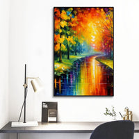Black Frame Mural