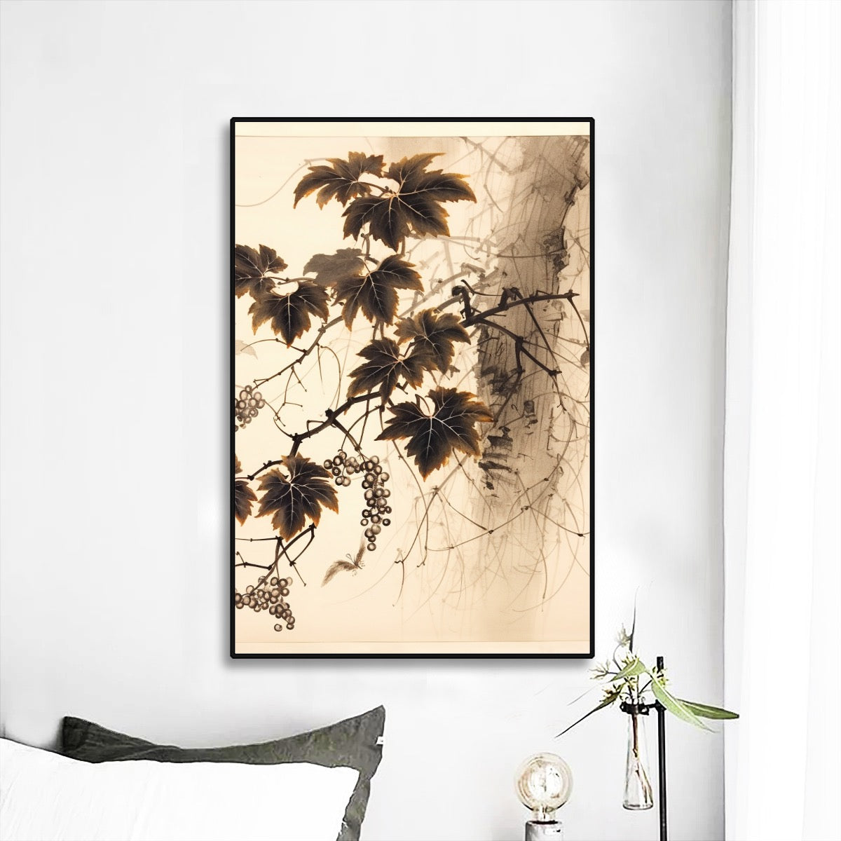 Black Frame Mural