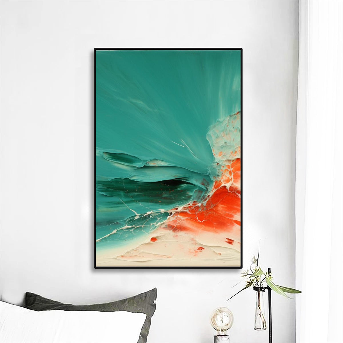 Black Frame Mural