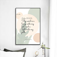 Black Frame Mural