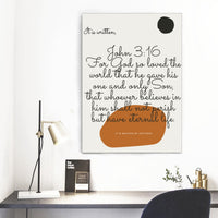 It is written, John 3:16