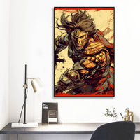 Black Frame Mural