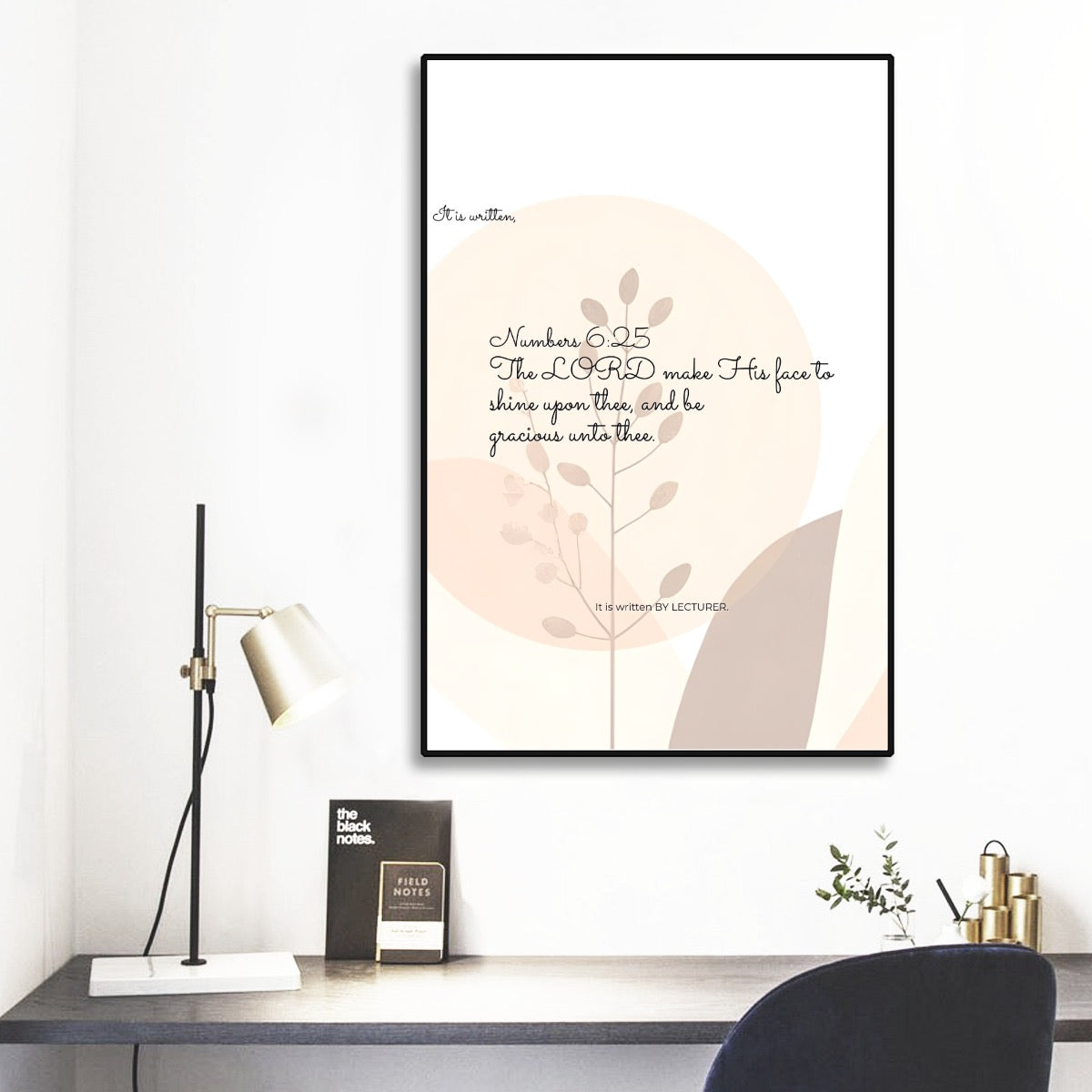Black Frame Mural