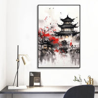 Black Frame Mural