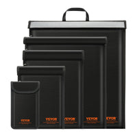 VEVOR Faraday Bag, 4 Pack Faraday Pouch Set For Laptop 16.9x15 , Tablet 13x10.2 , Phone 7.9x4.7 Radio 10.6x7.9 , Fireproof Signal Blocking Holder Faraday Pouch For Anti-Theft Anti-Hacking