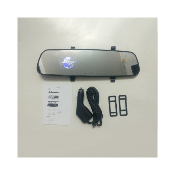 1080P HD Rearview Mirror Driving Recorder