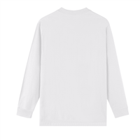Unisex Crew Neck 270g Heavyweight 100% Cotton Drop Shoulder Long Sleeve Shirt