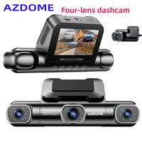 Four-lens Driving Recorder HD Wide-angle WIF Interconnected Driving Parking Surveillance