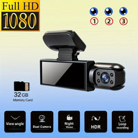 Dash Cam M8 With 32G Memory Card, Self-driving Commuting Full Scene Adaptation, Car Owners Must-have