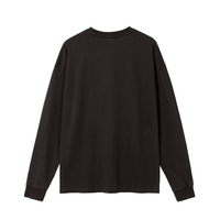 Enzyme Washed Long Sleeve T-shirt