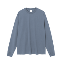 Enzyme Washed Long Sleeve T-shirt