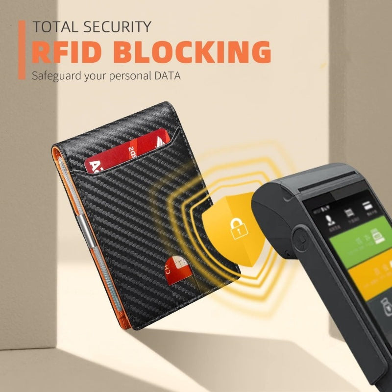 Men's Flip Two-fold Ultra-thin Wallet