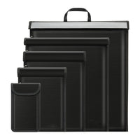 VEVOR Faraday Bag, 4 Pack Faraday Pouch Set For Laptop 16.9x15 , Tablet 13x10.2 , Phone 7.9x4.7 Radio 10.6x7.9 , Fireproof Signal Blocking Holder Faraday Pouch For Anti-Theft Anti-Hacking