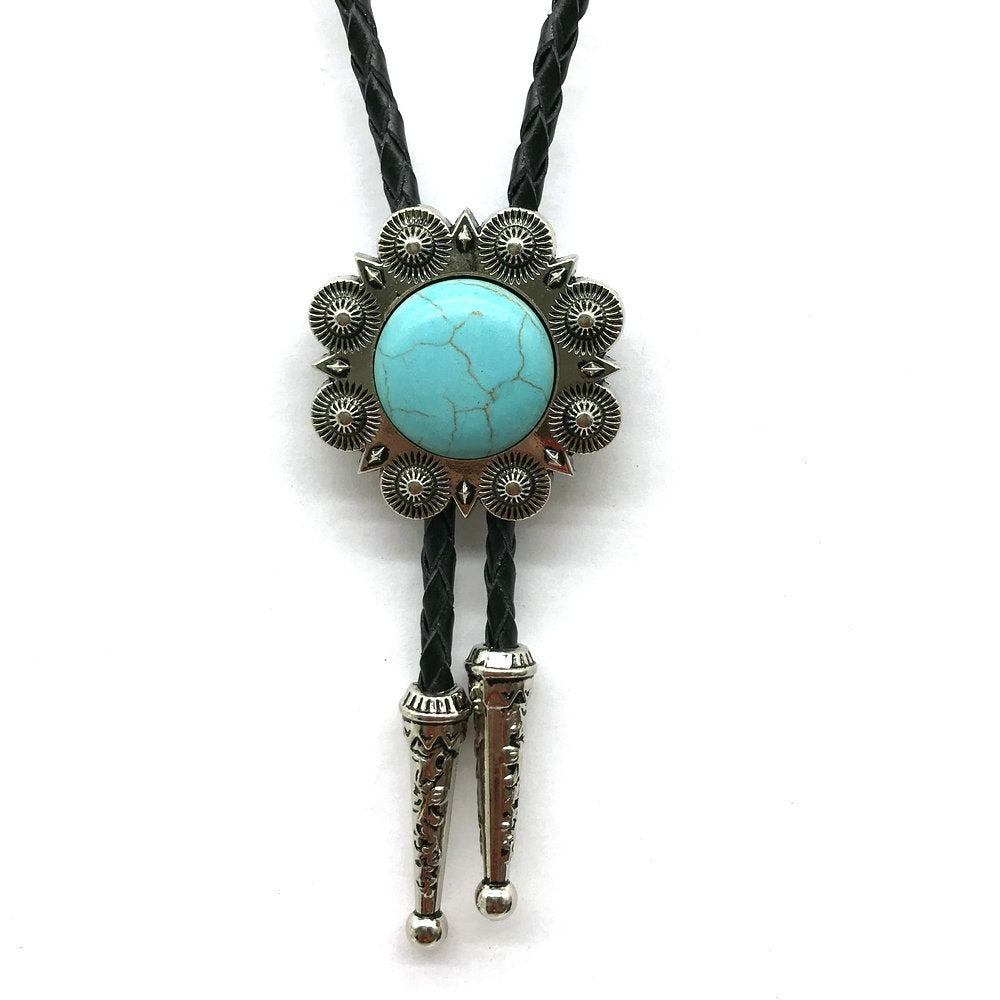 Turquoise Alloy Seat Creative Tie