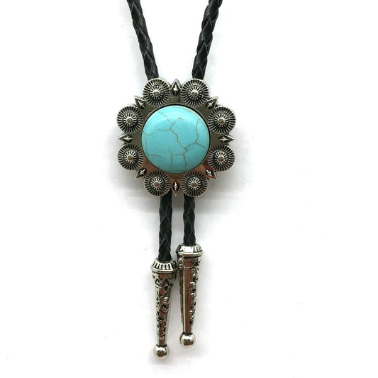 Turquoise Alloy Seat Creative Tie