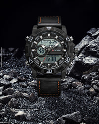Men's Multi-double Inserts Outdoor Watch