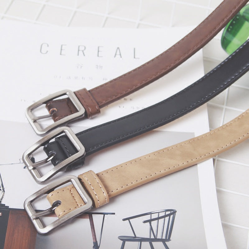 British leisure belt pin buckle thin and old belt