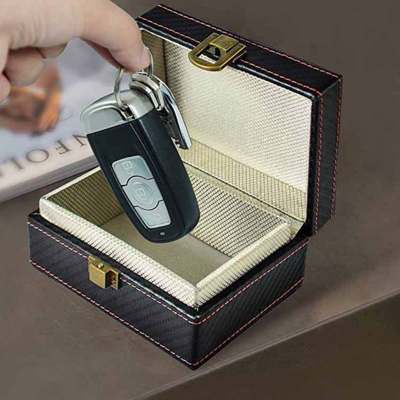 Car Key Anti-radiation Signal Shielding Box