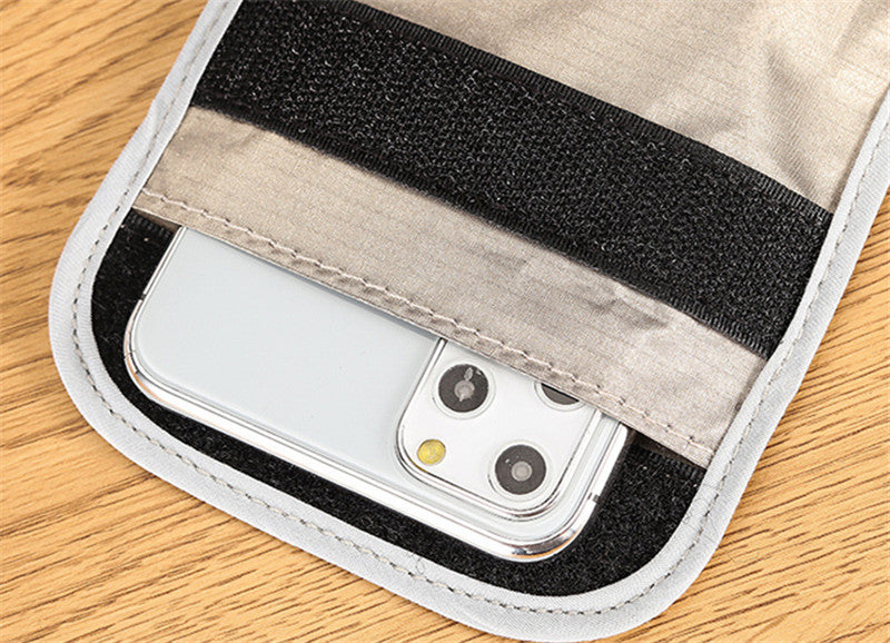 Anti-Radiation Signal Shielding Mobile Phone Bag 6.5-Inch Square Rfid Car Shielding Key Anti-Location And Degaussing