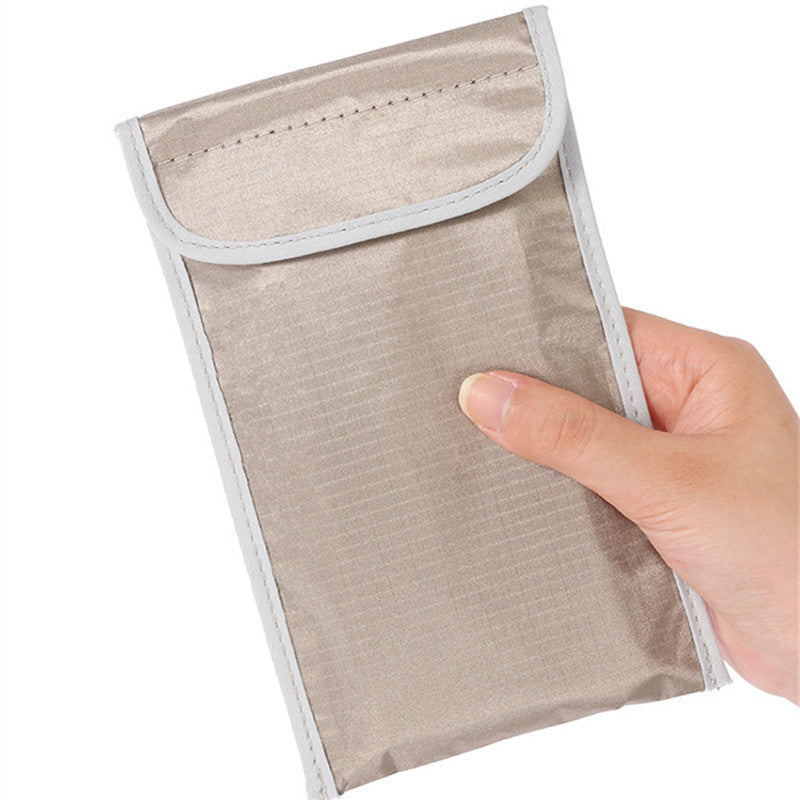 Anti-Radiation Signal Shielding Mobile Phone Bag 6.5-Inch Square Rfid Car Shielding Key Anti-Location And Degaussing