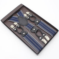 Tailored Trousers With Suspenders And Suspenders