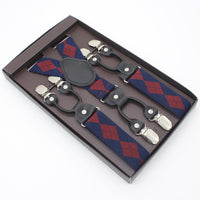 Tailored Trousers With Suspenders And Suspenders
