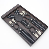 Tailored Trousers With Suspenders And Suspenders