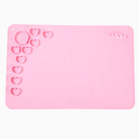 Children's New Silicone Graffiti Painting Mat Puzzle Cute Clear Drawing Light Color Coloring Book In Stock Wholesale