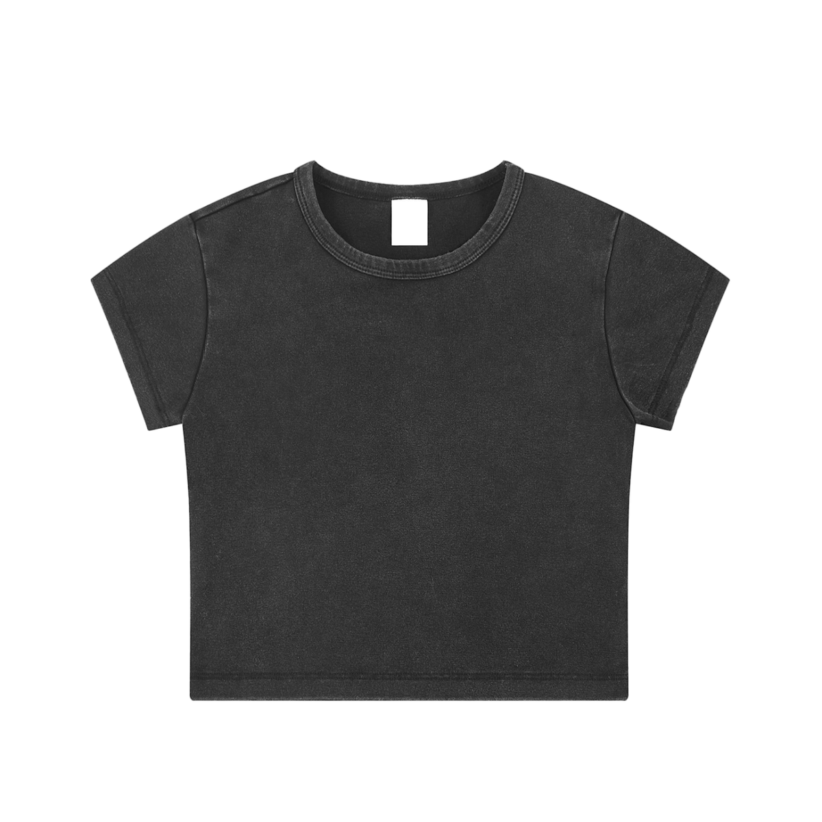 Snow Washed Crop Top