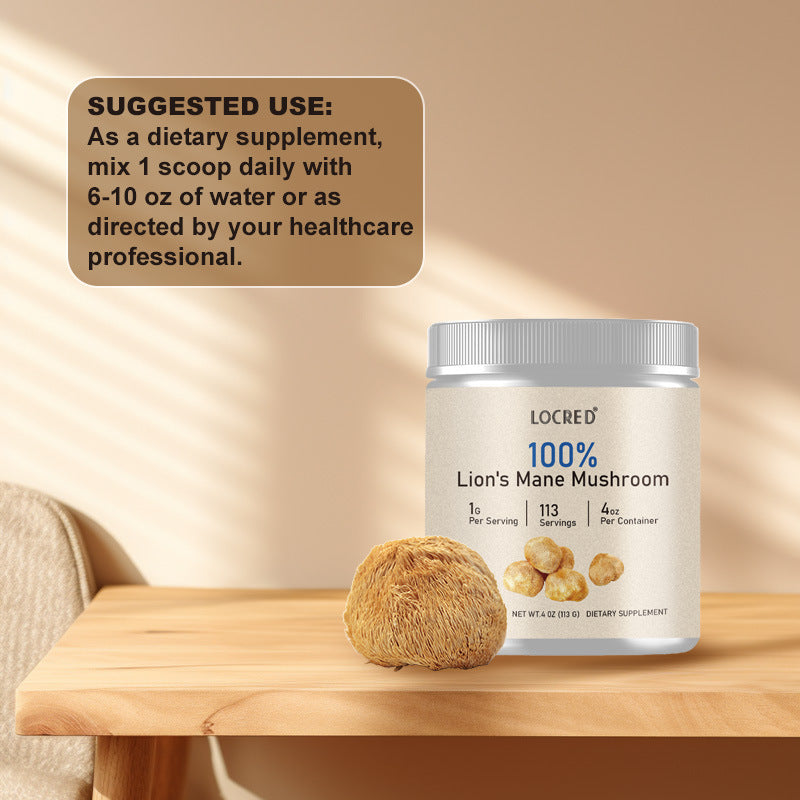 Lion Mane Powder Mushroom