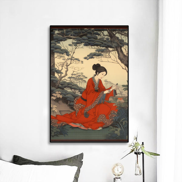 Black Frame Mural
