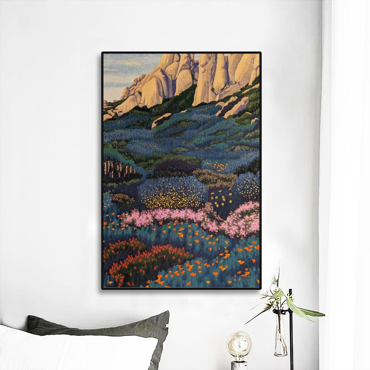 Black Frame Mural