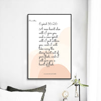 Black Frame Mural